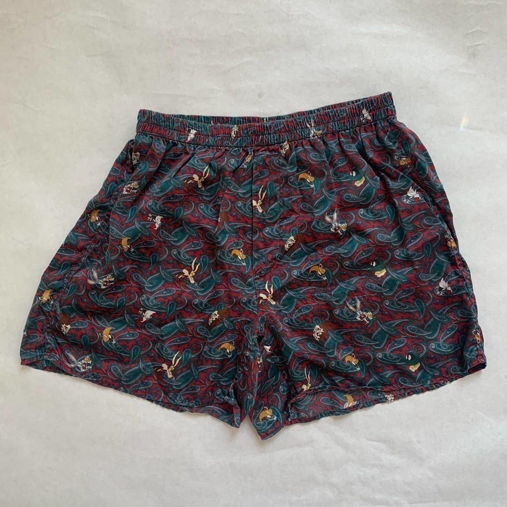 Vintage looney tunes silk boxers